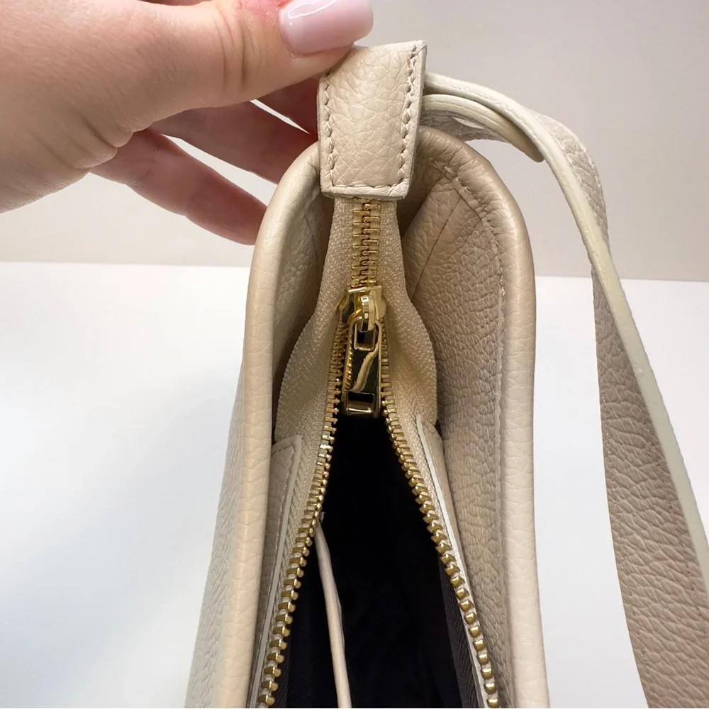 Like new! Anna Paola Italian Genuine Leather Shoulder Bag - Picture 12 of 12